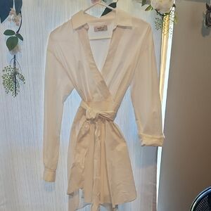 Bailey 44 Cream Long Sleeve Dress